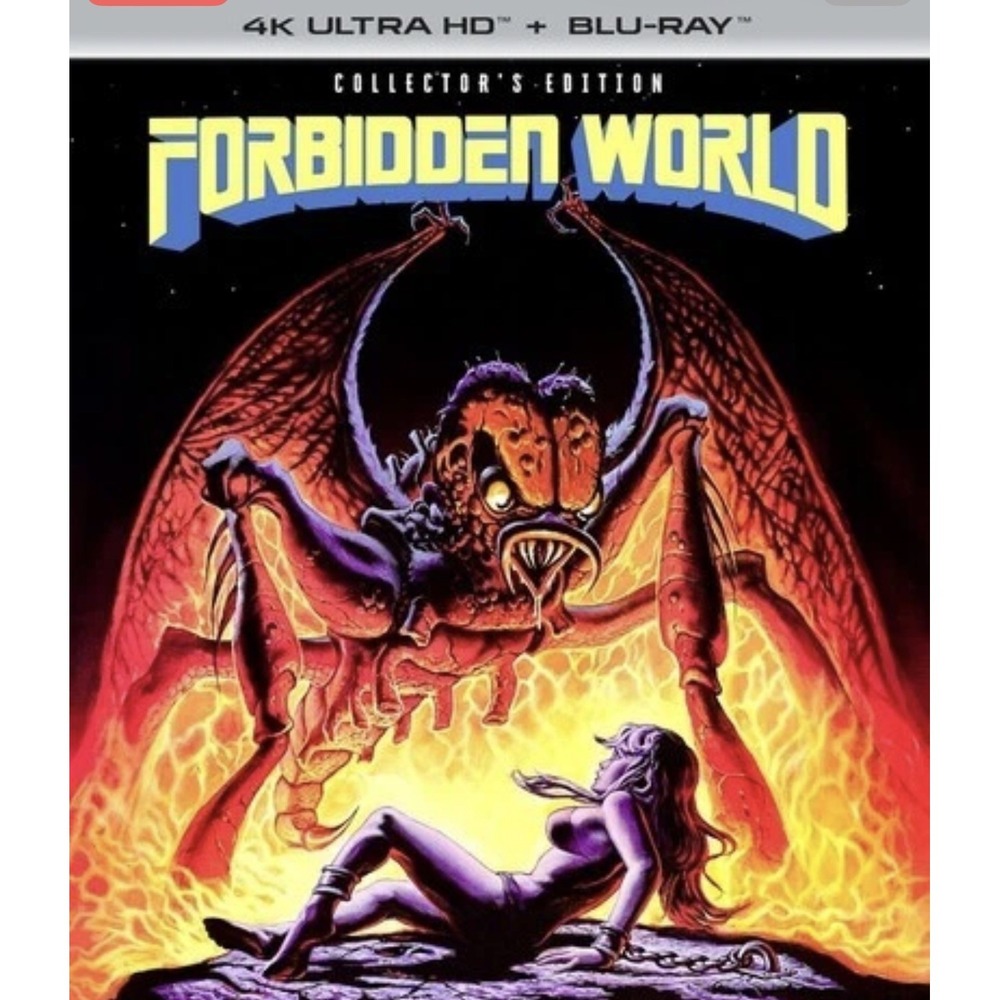 Forbidden World (Collector's Edition) [New 4K UHD Blu-ray] With Blu-Ray, 4K Ma